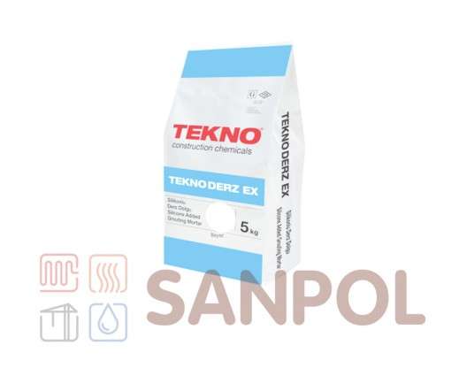 Затирка для плитки Teknoderz EX белая