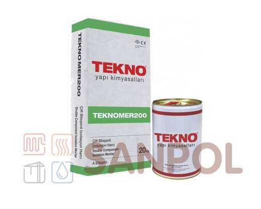 Бронирующая гидроизоляция Teknomer 200 Crystallized